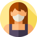 woman,avatar,user,profile,people,person,girl,medical mask