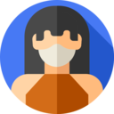 woman,avatar,user,profile,people,person,girl,medical mask