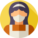 woman,avatar,user,profile,people,person,girl,medical mask