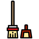 furniture and household,clean,cleaning,broom,sweep,sweeping,broomstick,wiping,dustbin ok 