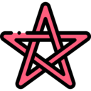 star,halloween,shapes and symbols,magical,fivepointed,pentacle