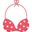fashion,bikini,underwear,woman clothes,polka dot