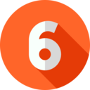 education,maths,character,shapes and symbols,number,6,six