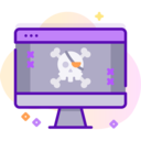 ui,computer,security,virus,protection,monitor,screen,skull,malware,hacked