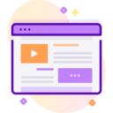 ui,interface,computer,video player,browser,website,internet,computing,web page,video,wireframe