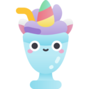 food and restaurant,cup,sweet,dessert,smileys,fantasy,straw,unicorn,milkshake ok 