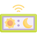 sun,clock,time and date,alarm clock,Tools and utensils,tool,night,half moon,alarm,ring,tools,clocks,circular clock,day and night,ringing ok 