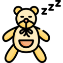 animals,animal,sleeping,children,kid and baby,childhood,teddy bear,puppet,bear,fluffy,zzz
