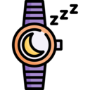 time,time and date,weather,night,moon phase,watch,wristwatch,sleep,sleeping,crescent moon,zzz,nightime
