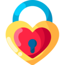 security,padlock,secure,heart,lock,valentines day,love and romance,key