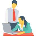 business and finance,laptop,people,businessman,businesswoman,working,employees