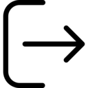 multimedia,signs,multimedia option,arrow,logout,exit,right arrow ok 