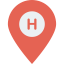Hotel and Restaurant icon 64x64