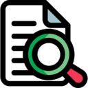 file,magnifying glass,files and folders,search,Tools and utensils,loupe,detective,zoom ok 