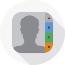 user,users,agenda,contacts,phone book,brands and logotypes