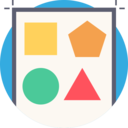 interface,shapes,triangle,square,circle,shapes and symbols,geometric,pentagon,figures ok 