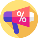 discount,megaphone,marketing,sales,promotion,advertising,publicity,digital marketing