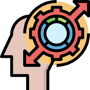 medical,brain,gear,healthcare and medical,arrows,cogwheel,user,head,directions,mental health,Psychiatry,logical,functioning