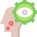 gear,edit tools,cogwheel,vision,user,communications,idea,head,strategy,creativity,planning
