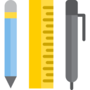 pencil,edit,education,art and design,design,tool,settings,pen,ruler,stationery,set square ok 