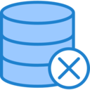 storage,ui,technology,remove,delete,database,cancel,close,data,button