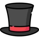 fashion,hat,gestures,costume,masculine,tall,gentleman,tall hat