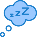 healthy,cloud,speech bubble,conversation,communications,rest,sleep,sleeping,zzz,asleep,dream
