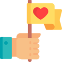 flag,nation,flags,country,symbol,heart,love,Maps and Flags,peace,love and romance