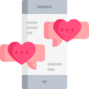 technology,smartphone,chat,heart,mobile phone,cellphone,love,message,love and romance,smartphones