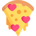 food,junk food,love,pizza,fast food,unhealthy,love and romance,italian food,hearts,pizzas ok 