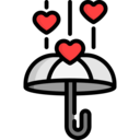 Tools and utensils,love,valentines day,love and romance,umbrella,romantic,hearts,lovely,romanticism