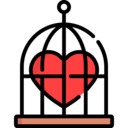 heart,love,cage,valentines day,love and romance,romantic
