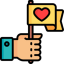 flag,nation,flags,country,symbol,heart,love,Maps and Flags,peace,love and romance