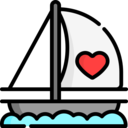 travel,transport,transportation,boat,heart,love and romance,holidays,sail,sailing,sailboat,boats