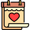exercise,wellness,time and date,heart,love,calendar,date,schedule,valentines day,love and romance,romantic,february