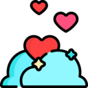 cloud,weather,cloud computing,valentines day,love and romance,clouds,sky,cloudy,hearts ok 