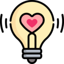 signs,heart,idea,mind,love and romance,thought,ideas,lightbulb,hearts,heartbeat,lightbulbs ok 