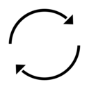 arrows,arrow,rotate,button,refresh,recurrent,update,mobile rotation,freshen,refresh button