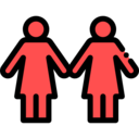 women,people,couple,family,silhouettes,lesbian,sisters,homosexual,familiar,girlfriends