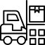 Logistics and delivery icon 64x64