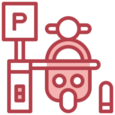 transportation,signaling,scooter,parking,barrier