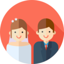 woman,man,people,love,love and romance,wedding,family,bride,groom,newlyweds