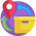 shipping and delivery,maps and location,pin,placeholder,location,package,order,product,destination