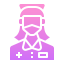 Woman avatar mask icon 64x64
