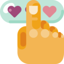 interface,seo and web,finger,heart,hand,chosen,hands,hands and gestures,pointing,review,rating,selection