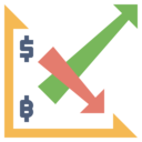 business and finance,investment,dollar,business,arrows,bar,bars,chart,bitcoin