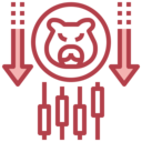 stock,business and finance,investment,finance,arrow,down,market,bear