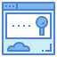 Online shopping icon 64x64