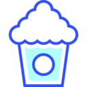 food,food and restaurant,box,cinema,snack,snacks,fast food,pop,popcorn,popcorn box,cinema icons
