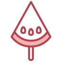food,food and restaurant,summertime,sweet,dessert,popsicle,watermelon,ice cream